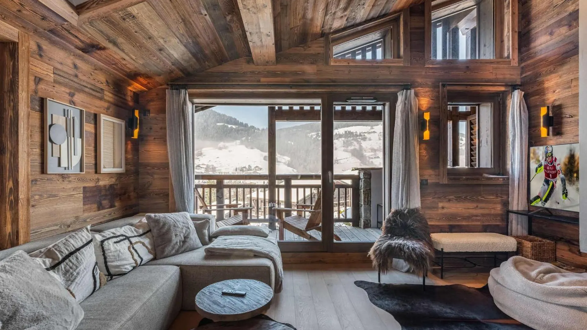 Chalet Avec Spa Partage, 5 Chambres, Piscine, Parkings A Megeve - Fr-1-569-187 0*,  France